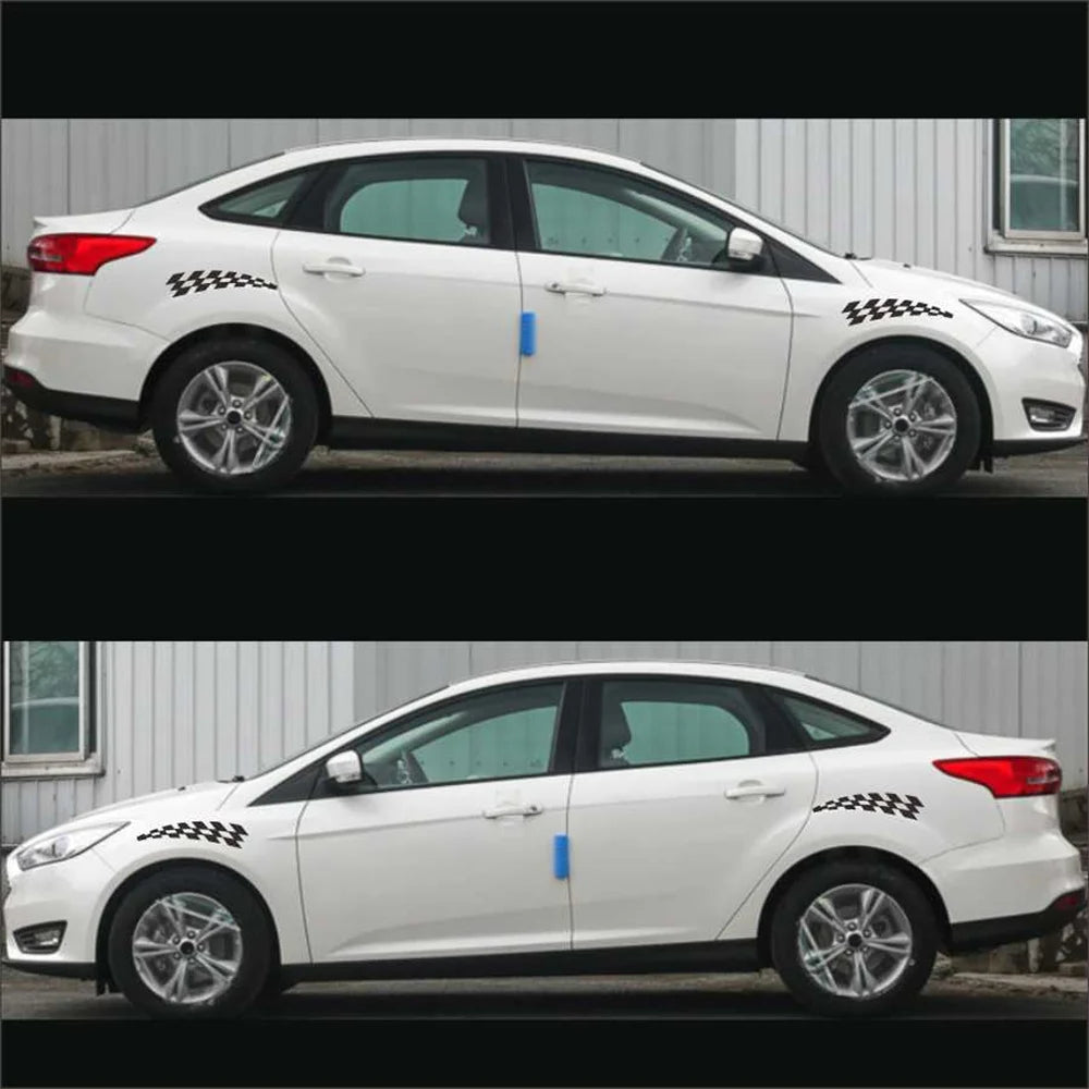 Side Strips Car Sticker sticker Racing Strips Wheel Eyebrow Sticker