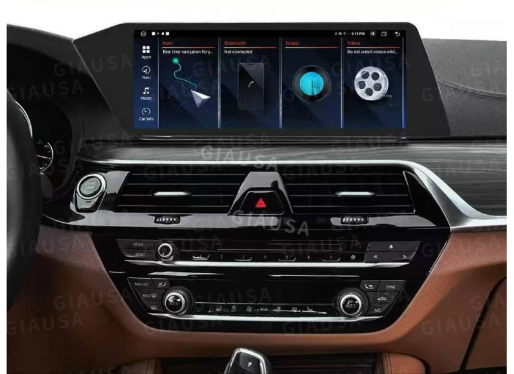 12.3 Inch Touch Screen Latest Car Redio For BMW 5 Series G30 2018 EVO System CarPlay GPS N