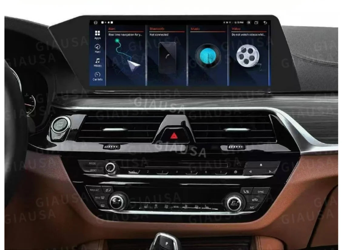 12.3 Inch Touch Screen Latest Car Redio For BMW 5 Series G30 2018 EVO System CarPlay GPS N