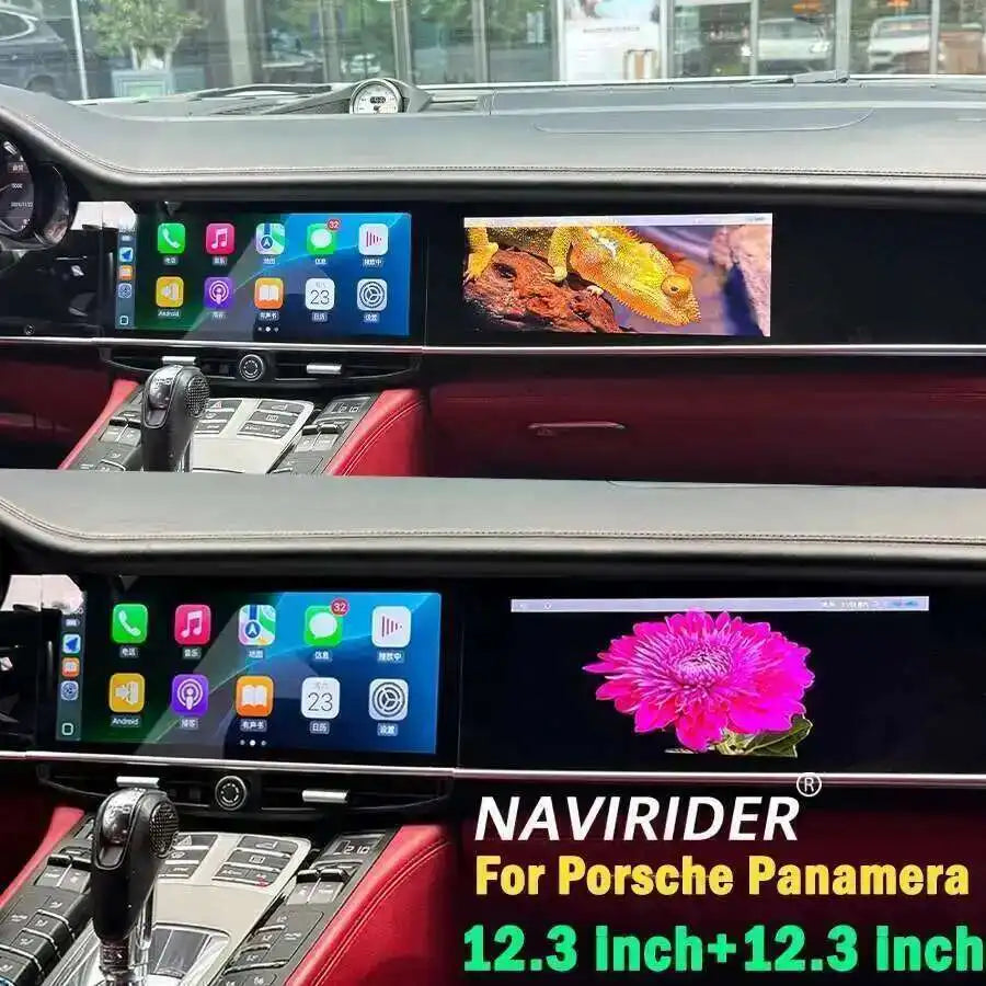 For Porsche Panamera 2010-2016 Car Radio Multimedia Video Player GPS navigation 12.3inch D