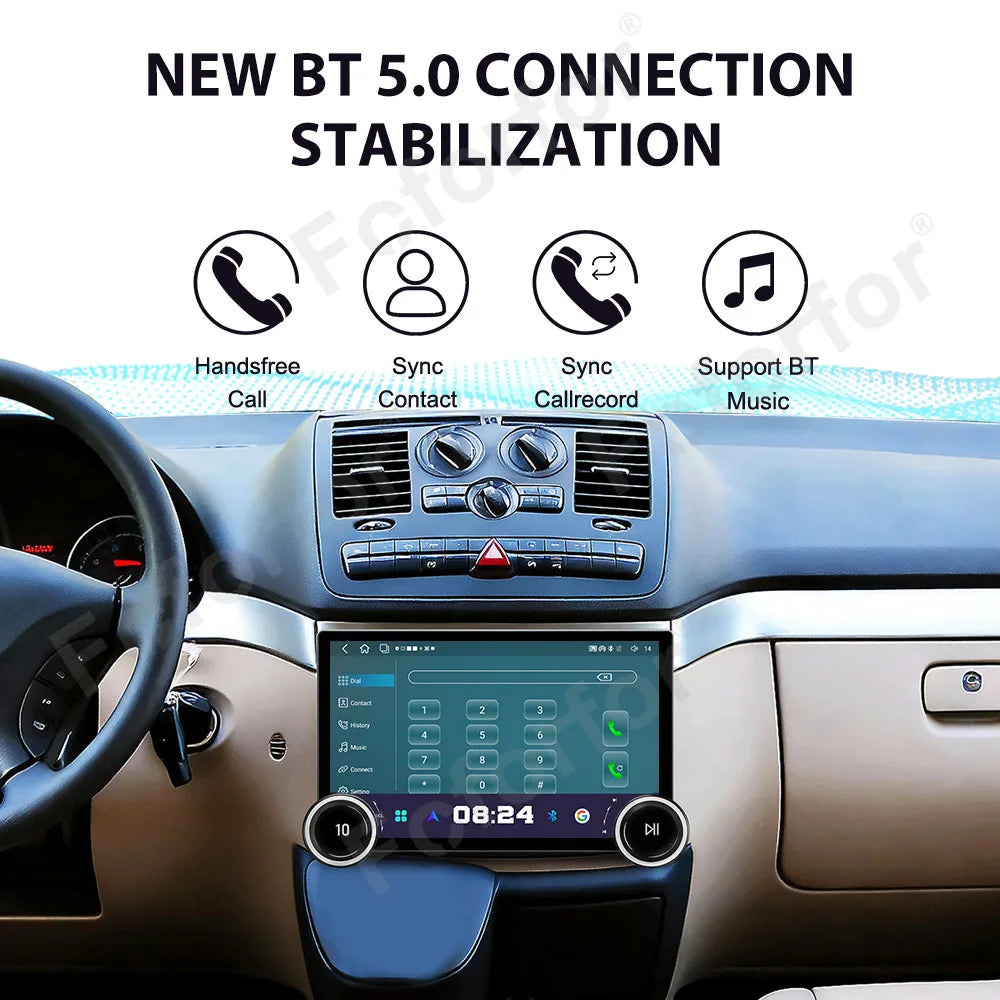 Premium HD Touch Screen 11.5 Inch Android 15 System Wireless Carplay For Mercedes Benz Vit