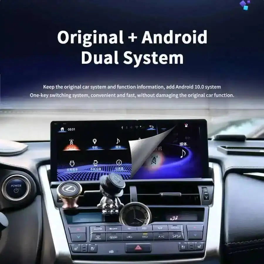 Radio For Lexus NX NX200 NX200T 300h 2014-2017 CarPlay BT 256GB Navi 1920*720P DSP 10.25''