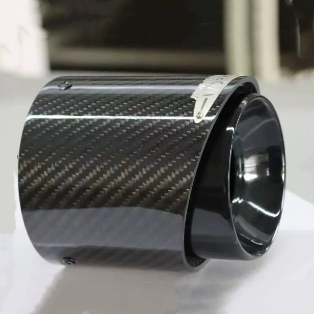 1 Pcs Top Quality Carbon Exhaust Muffler Tips For MINI Cooper S R55 R56 R57 R58  for MINI F60 F56 R61 - Automotive LED L