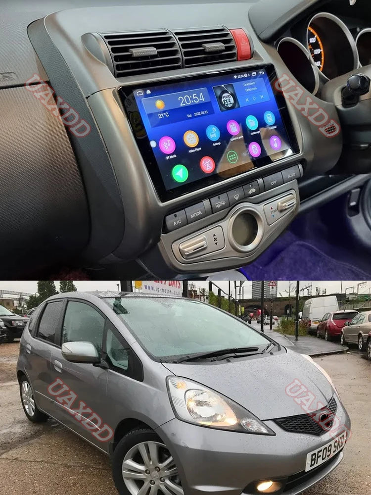 2 Din Frame Cable Harness for 2006 Honda Jazz Fit City 9 Inch Car CD Android MP5 Radio Vid