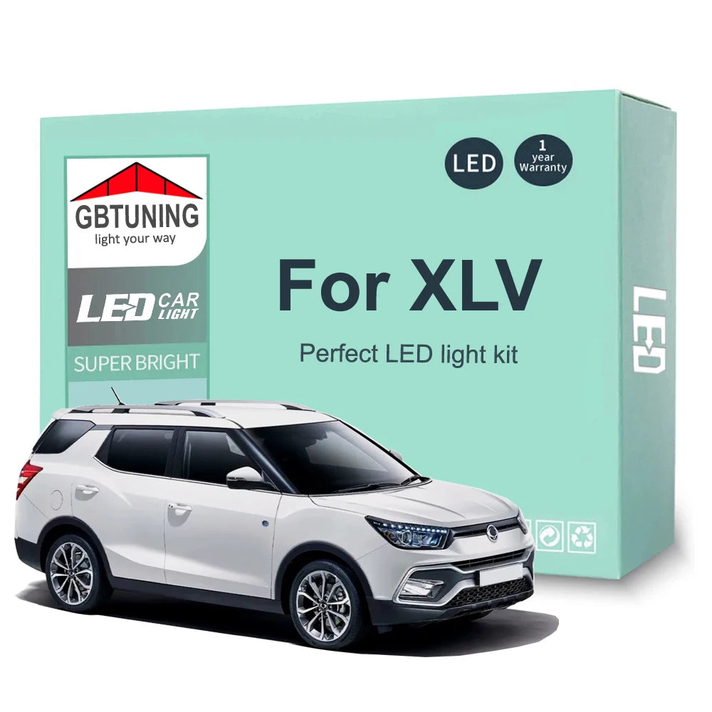 11-Piece LED Interior Light Kit for Ssangyong XLV For Tivoli XLV - Canbus Error-Free Bulbs | AUTOKITSHOP