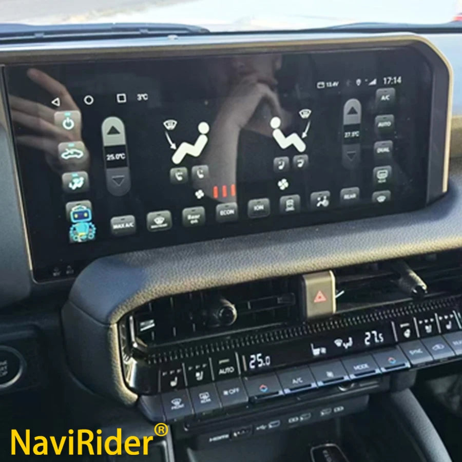 2K 12.3inch Android For Toyota Prado LC250 2023-2024 Car Stereo Radio Multimedia Player Ca