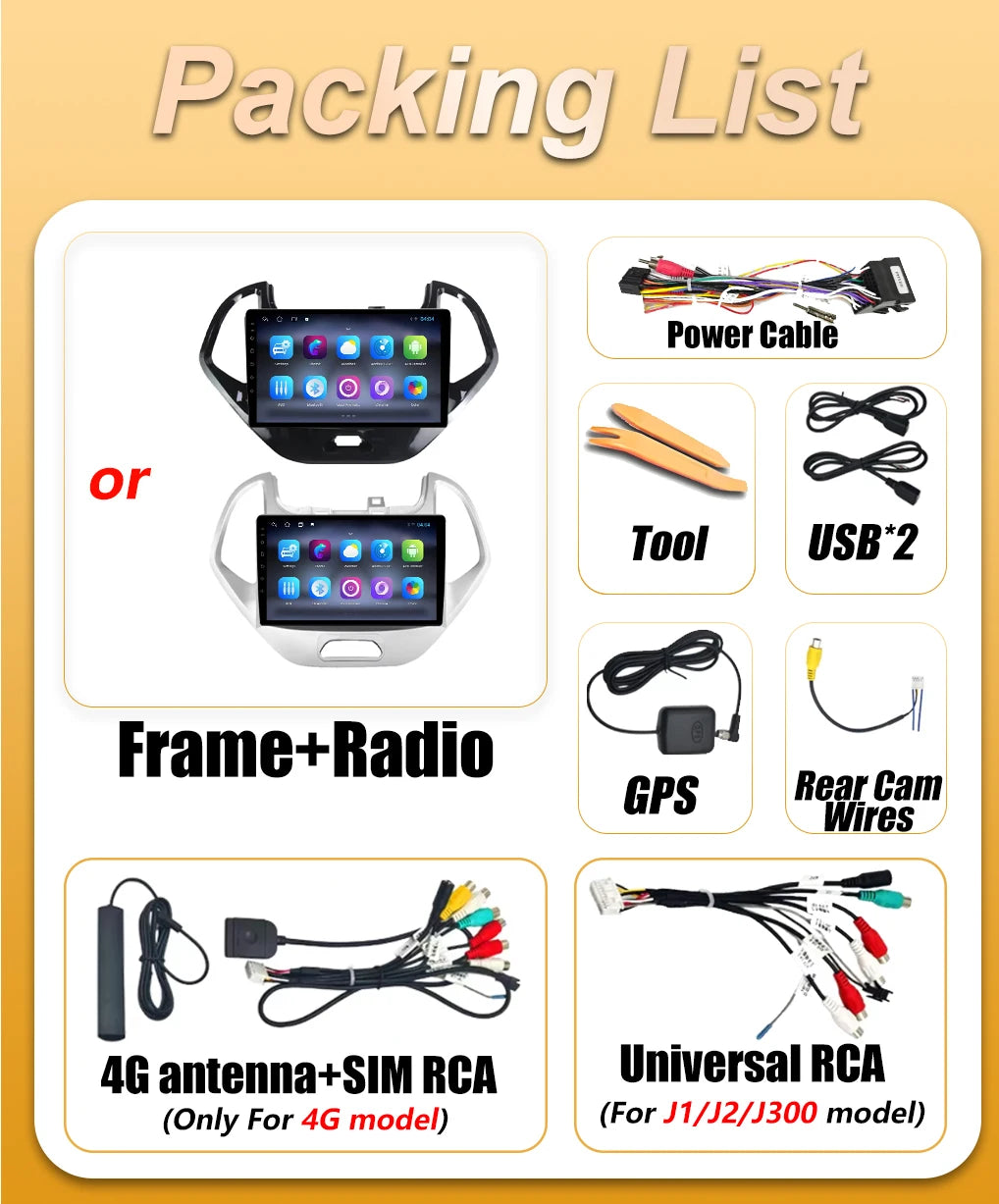 Android 16 Auto Car Radio For Ford FIGO KA 2015 2016 2017 2018 2019 2020 GPS Navigation Mu | AUTOKITSHOP
