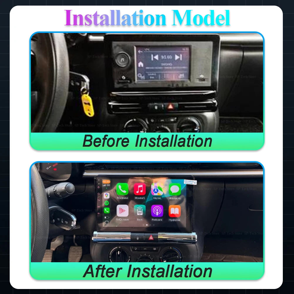 For Citroen C3 C4 Aircorss (brazil) 2017 - 2023 Android 16 Car Radio Gps Video Autoradio N | AUTOKITSHOP