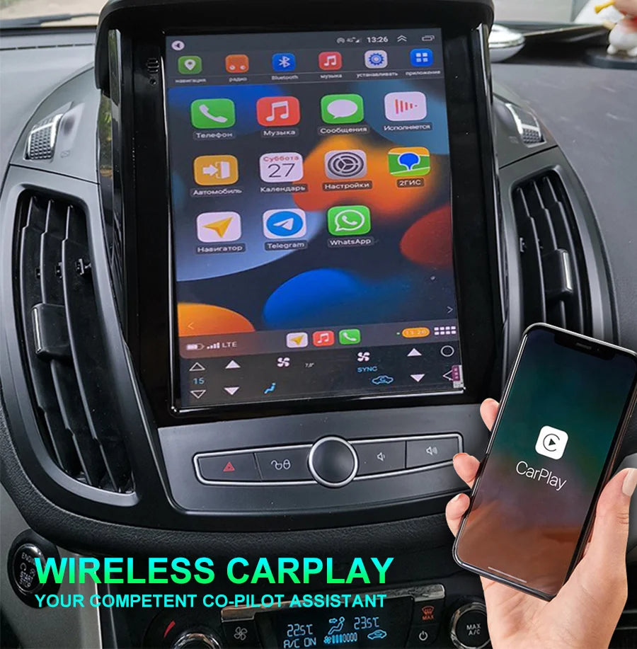 Car Radio For Ford Cmax 2013 2011 Multimedia Video Player Navigation CarPlay IPS SCREEN An