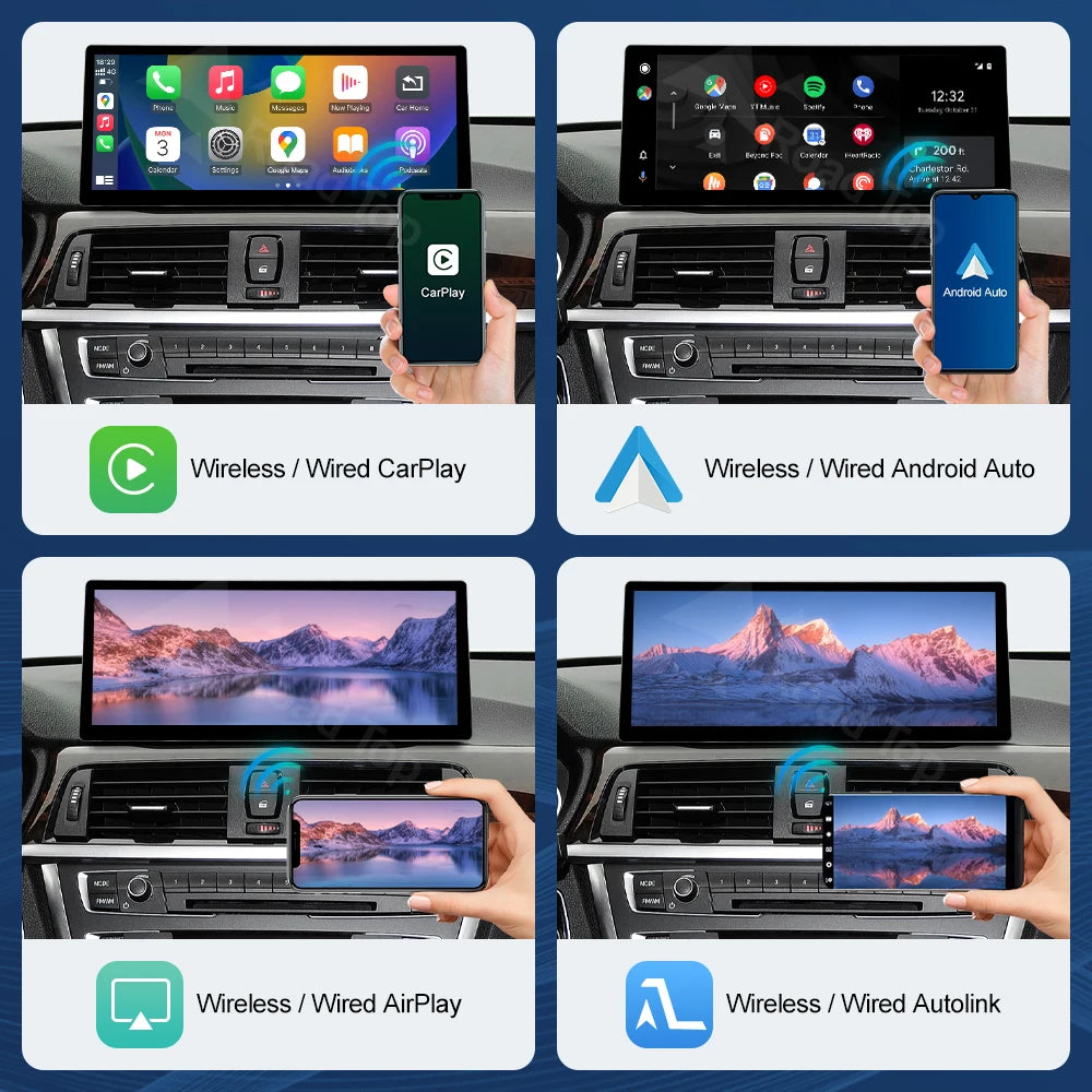 12.3 Multimedia Display For BMW 3 4 Series F30 F31 F32 F33 F34 F36 2012-2019 NBT EVO Touch | AUTOKITSHOP