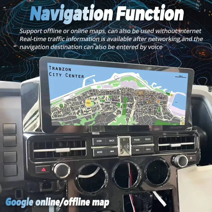15.6" For Toyota Hiace H300 GranAce 2019 - 2022 Stereo Car GPS Navigation Carplay Android  | AUTOKITSHOP