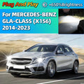 LED Headlights HID D3S Turbo Car Light Bulbs 30000LM For MERCEDES-BENZ GLA-CLASS X156 2014