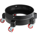 1Pc Removable Rolling Bucket Dolly 360° Turning Swivel Caster Detail Kit with Wheels Storage Tra - Automotive LED Light