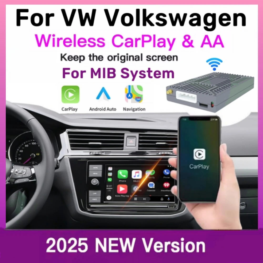 Wireless Carplay Android Auto For VW Volkswagen Golf 7 Tiguan Lamando Magotan Phideon Tera | AUTOKITSHOP