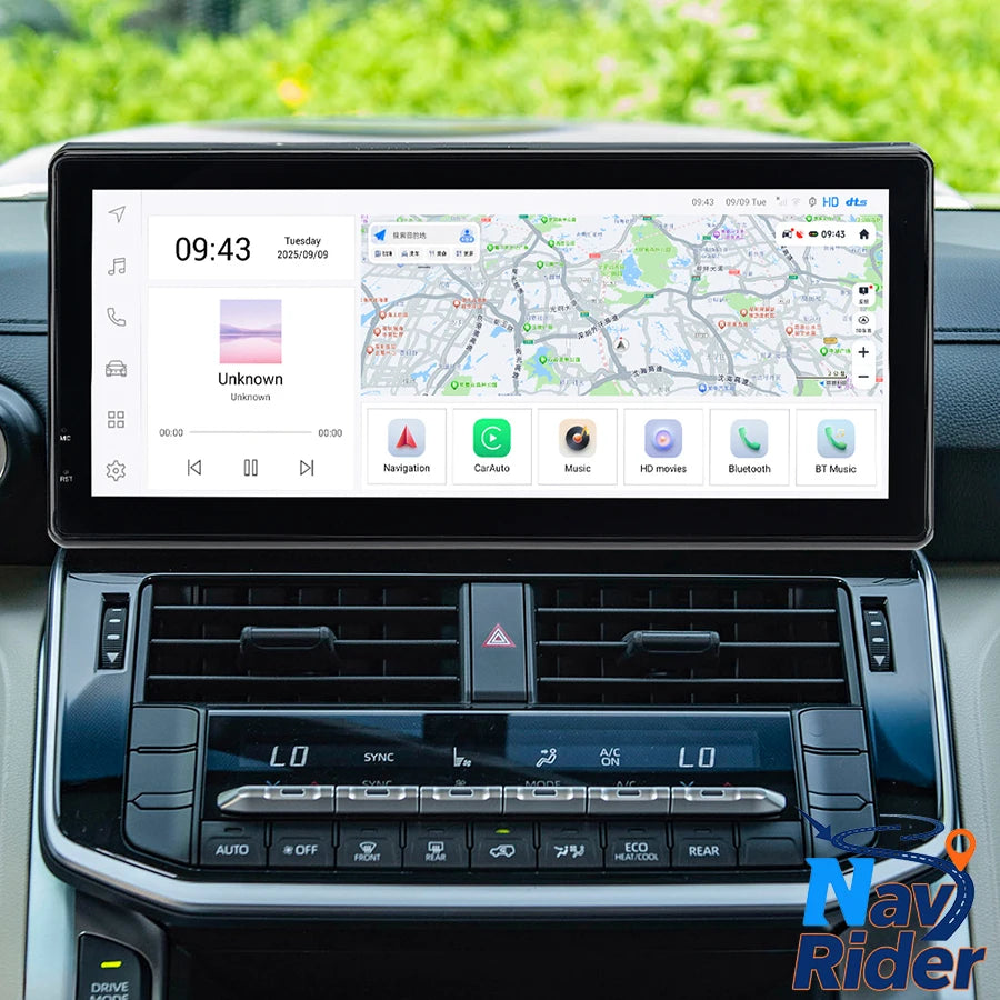 For Toyota Land Cruiser 300 LC300 2022 2023 Multimedia Player Navigation GPS Carplay Stere