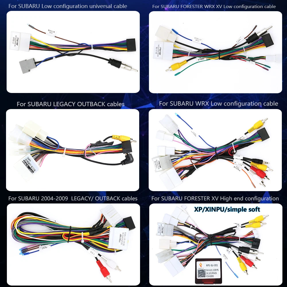 For SUBARU FORESTER WRX XVLEGACY OUTBACK IMPREZA Car Radio Android DVD CD Video CD Player