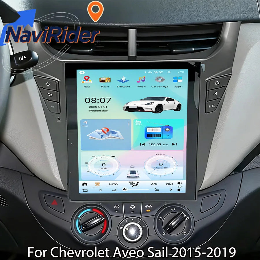 9.7" Android Multimedia Player For Chevrolet Aveo Sail 2015-2019 Navigation Wireless Carpl