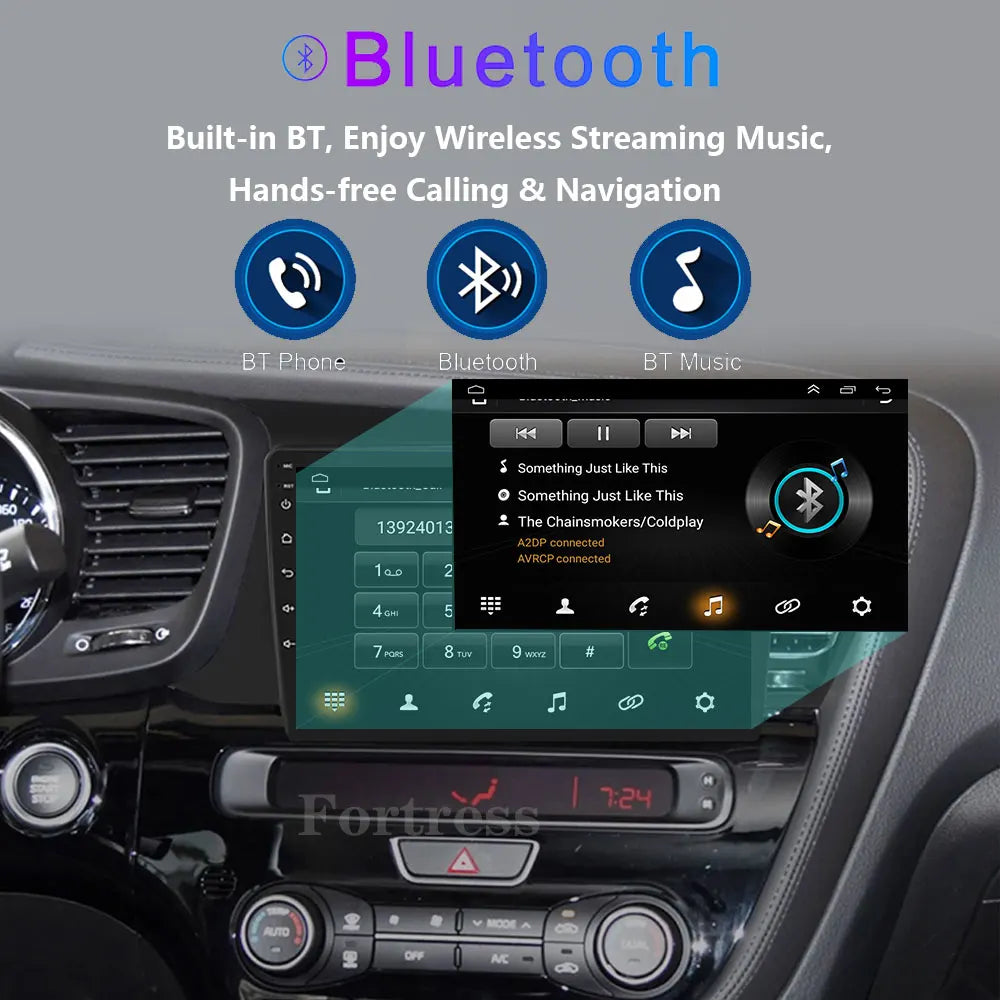 Android 16 Car Radio For Kia Optima 3 K5 TF T 2010 2011 2012 2013 2014 2015 Navigation GPS