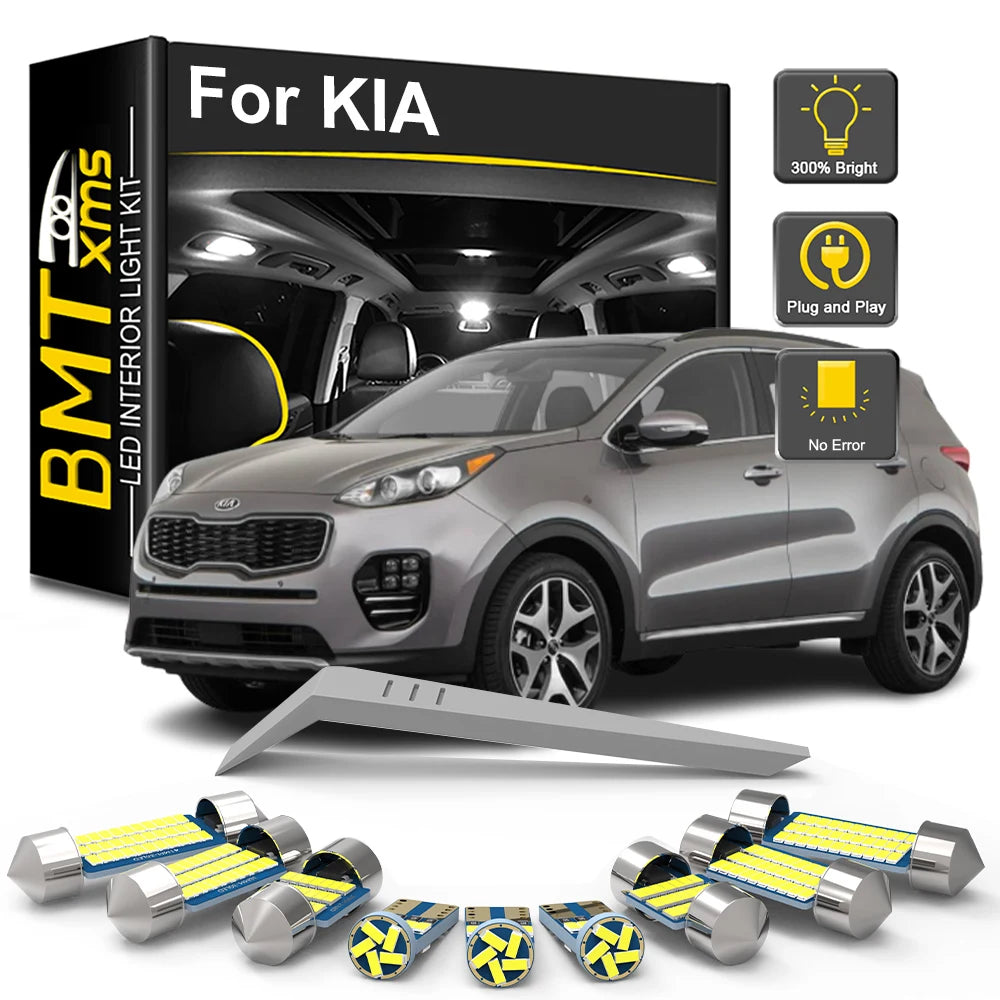 LED Interior Light Kit for KIA Sportage Sorento Ceed Xceed Rio Cerato Picanto Niro Seltos Stonic Car LED Interior Lig...