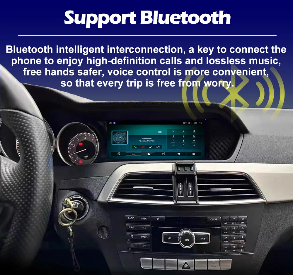 For Mercedes Benz S Class W221 W222 2005-2013 4G LET Car Radio Stereo Multimidia Player GP