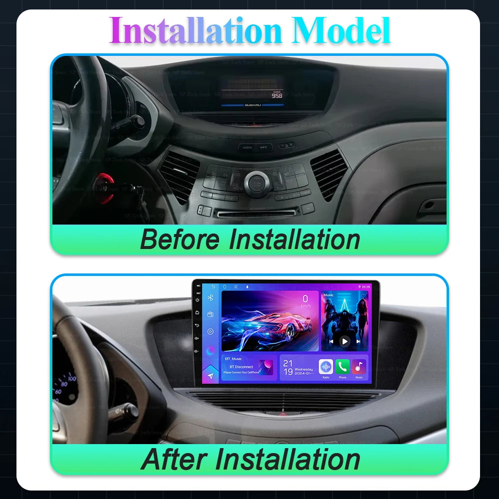 Android 16 For Subaru Tribeca Wx W10 2004-2014 Car Radio Multimedia Video Player 2din Auto | AUTOKITSHOP