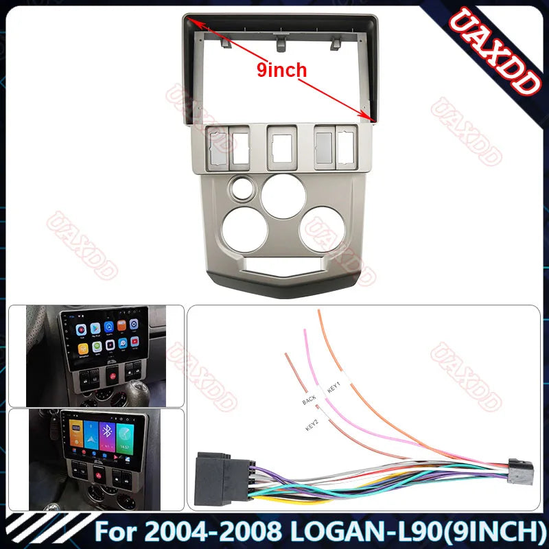For 2004-2008 RENAULT LOGAN L90 Car Radio Android DVD Stereo Audio Screen Multimedia Video