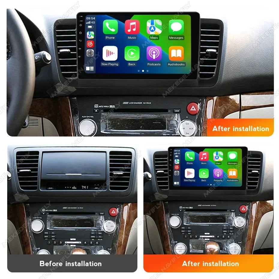 Android 14 Car Radio for Subaru Outback 3 Legacy 4 2003 2004 2005 2006 2007 2008 2009 Carp | AUTOKITSHOP