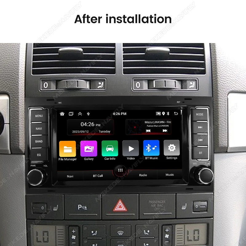 For VW Touareg Transporter T5 2004-2011 7INCH Android 15 Car Radio Multimedia Video Player