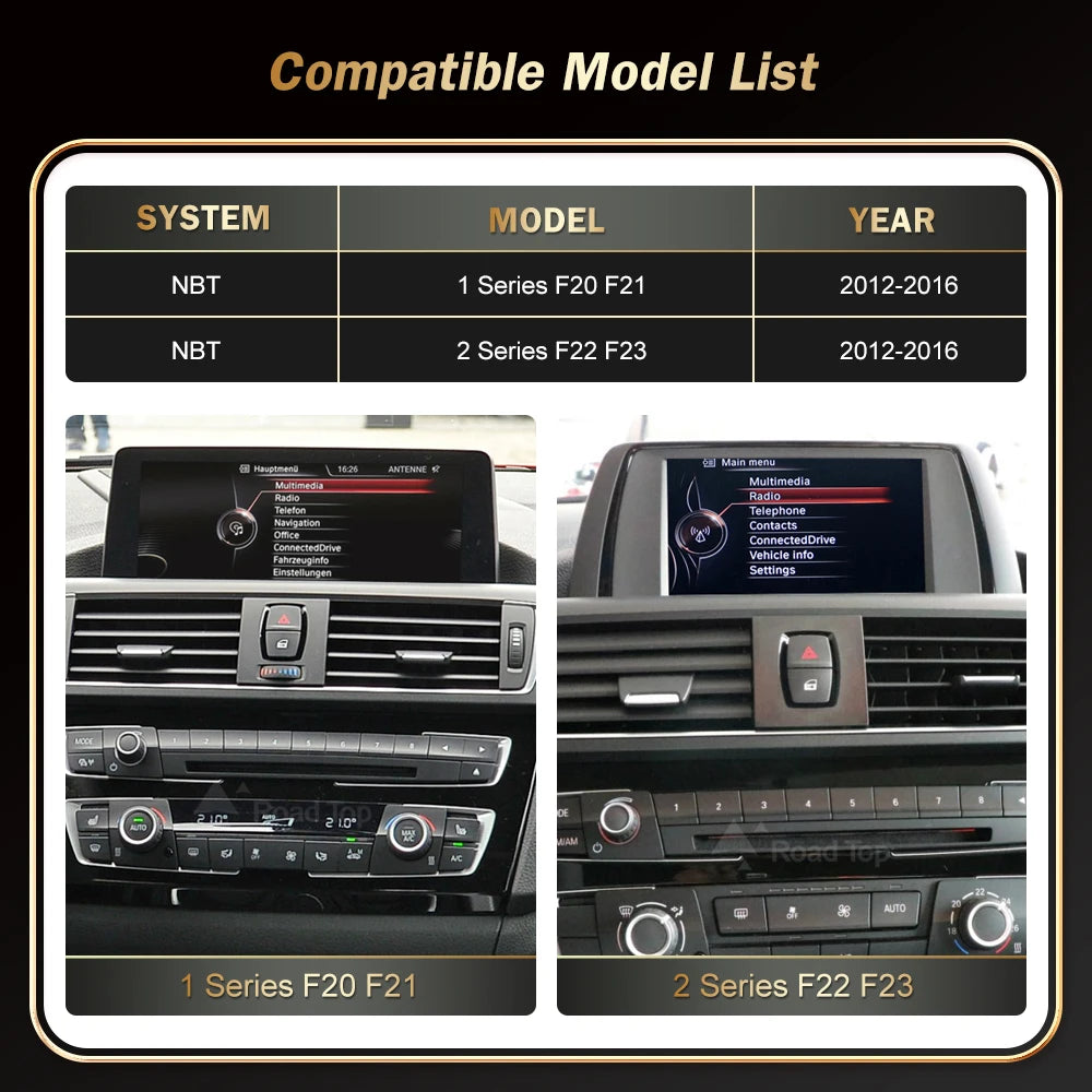 12.3'' Ultra-thin Touch Screen Wireless CarPlay Android Auto Multimedia Linux Screen For B