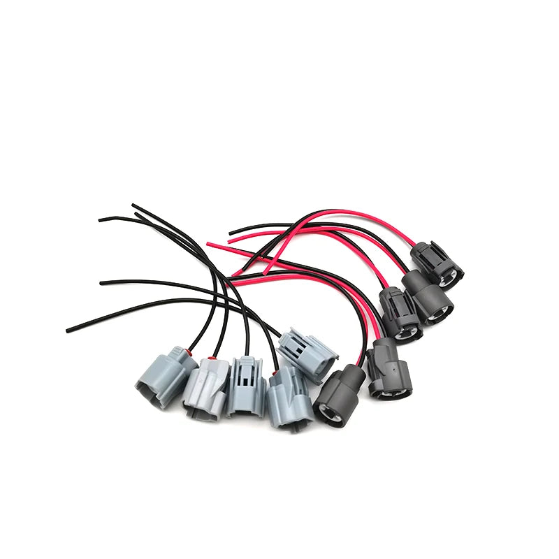 5 Pair Solenoid & Oil Pressure Switch Connector Wire Harness Wiring Pigtail Plug For Honda