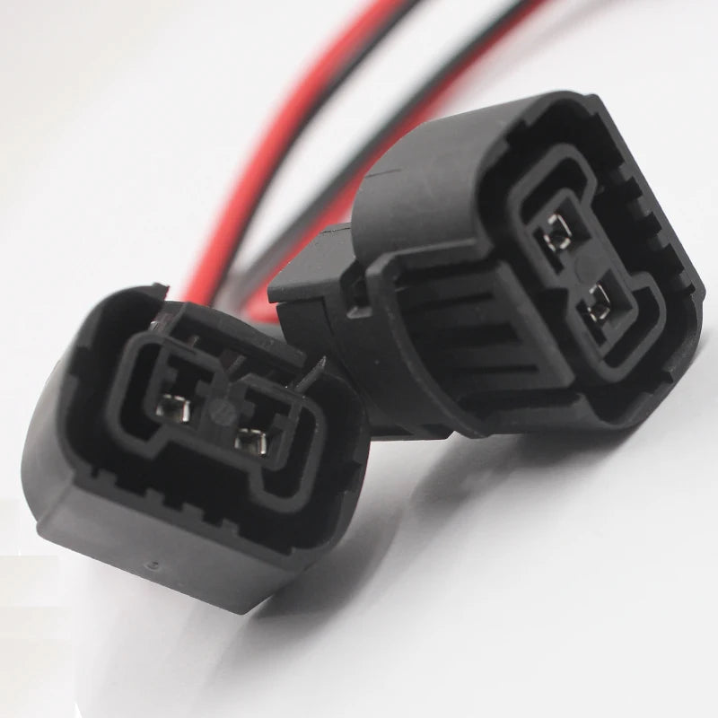 Rockeybright 2pcs P13W 5502 Extension Wiring Harness for Headlight Fog Light DRL Car Light