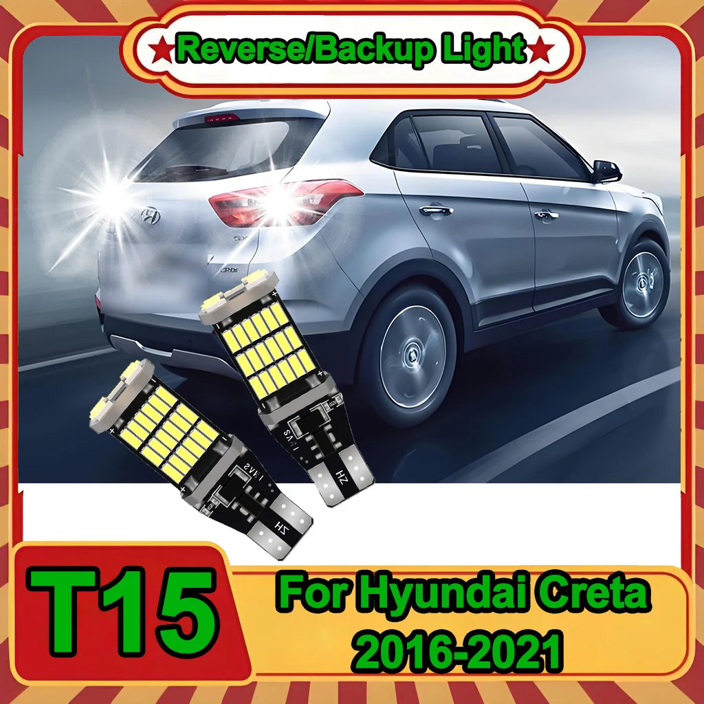 T15 W16W Canbus Plug and Play LED Reverse Light 6000K High Power 1:1 Original Design For H