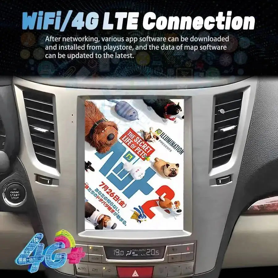 Car Multimedia Video Player Car Radio For Subaru Outback Impreza Legacy 2009-2014 GPS Carp