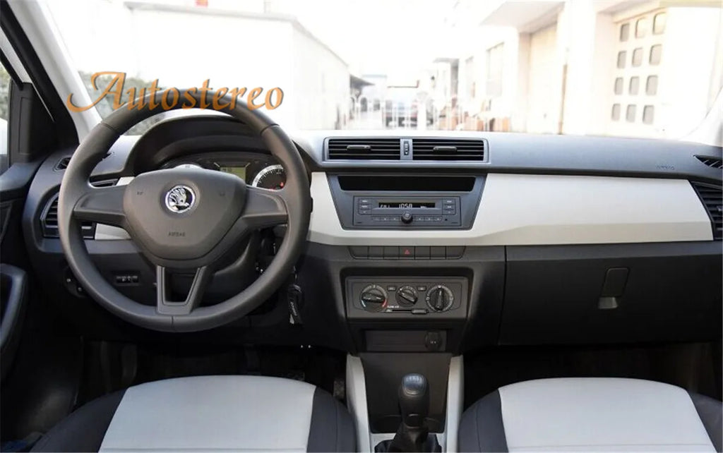 Android 14 Carplay For Skoda Fibia 2015-2019 Auto Car Radio Car GPS Navigation Car Multime