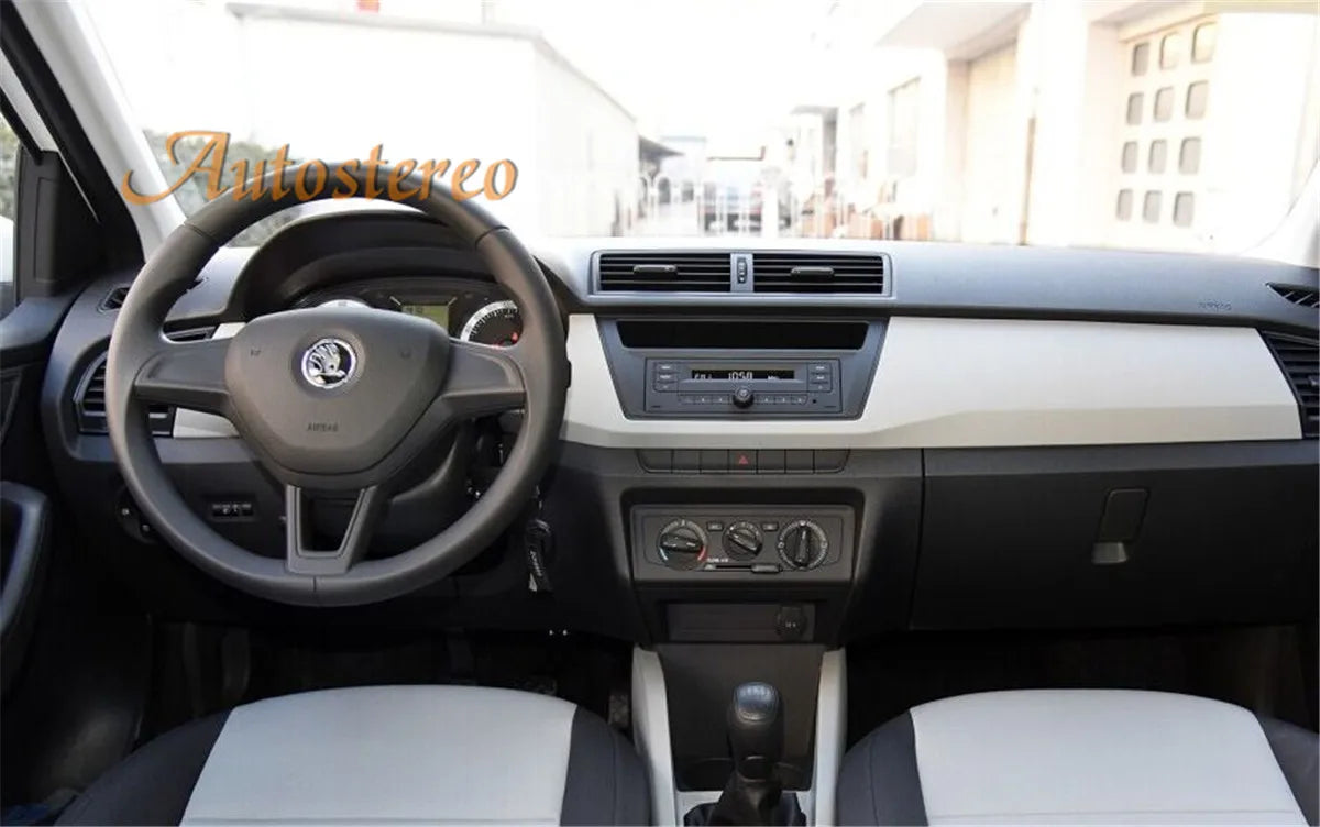 Android 14 Carplay For Skoda Fibia 2015-2019 Auto Car Radio Car GPS Navigation Car Multime