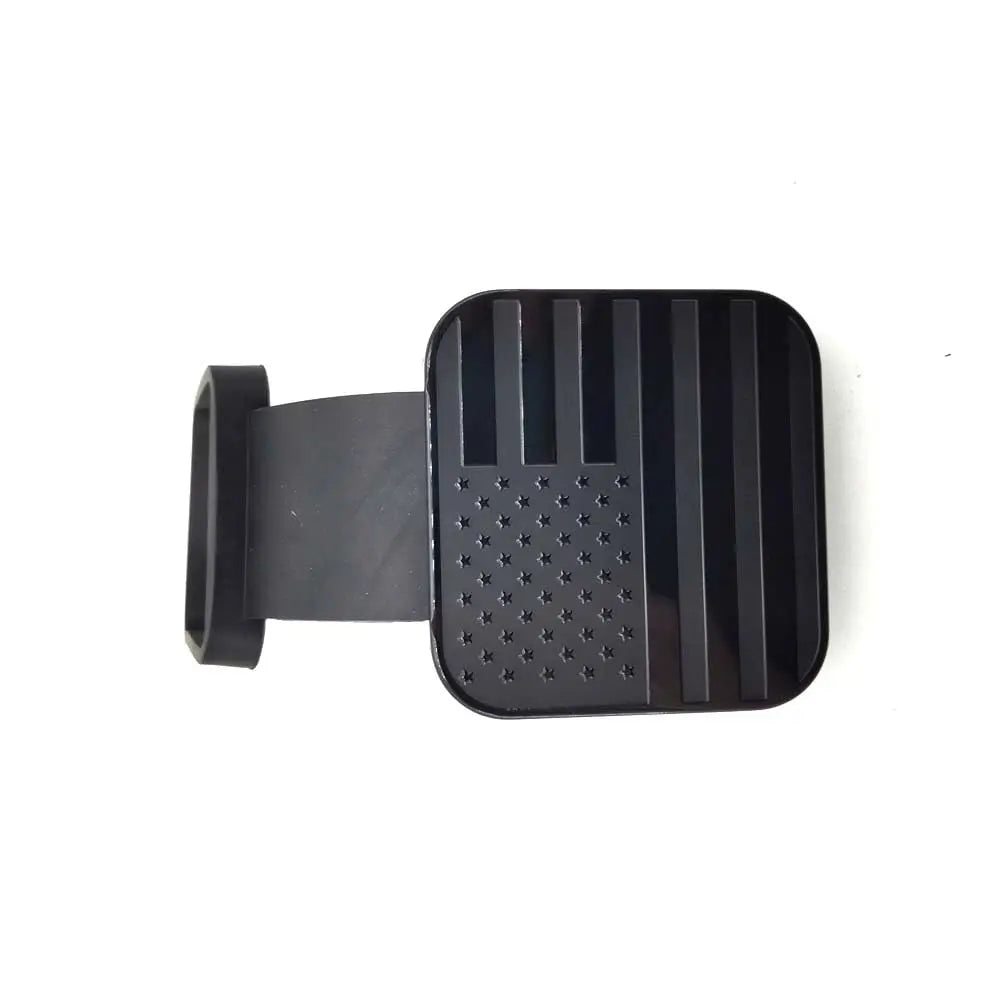 2 Inch Car Trailer Hitch Cover with American Flag Hitch Tube Cover Plug Cap Trim