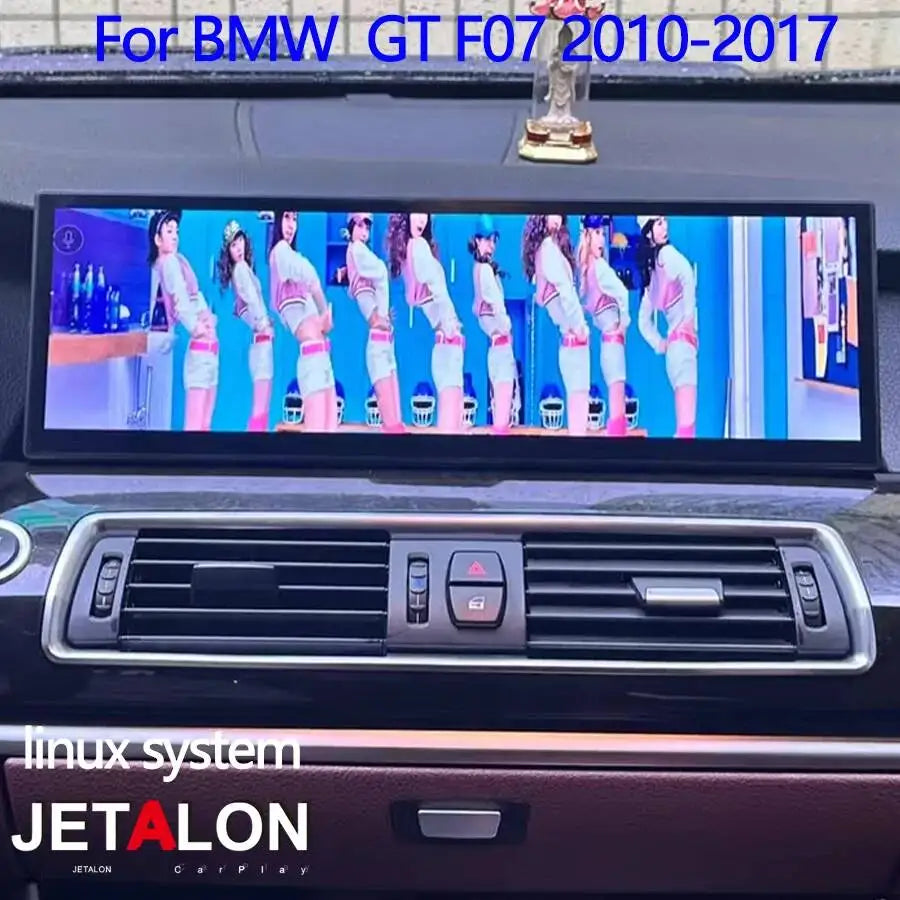 14.9inch Car Video Players Multimedia Screen For BMW GT F07 2010-2017 CCC CIC Carplay Ster