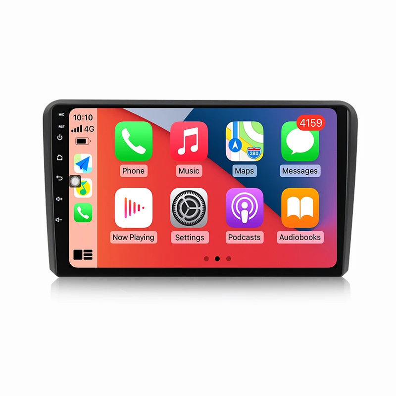 9inch Android Car Radio Fascia Adapter For Audi A3 2 8P 2003 - 2013 S3 2 2006 - 2012 RS3 1