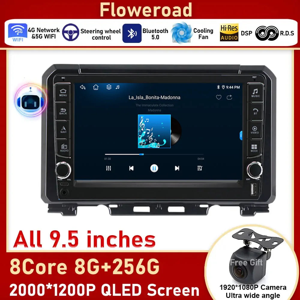 Carplay Screen For Suzuki Jimny JB64 2018 - 2020 Car Radio Multimedia Video Player Navigat | AUTOKITSHOP
