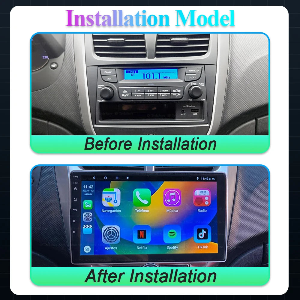 Android 16 Dsp Car Radio For Hyundai Solaris Verna Accent 1 2010 - 2016 Multimedia Player  | AUTOKITSHOP