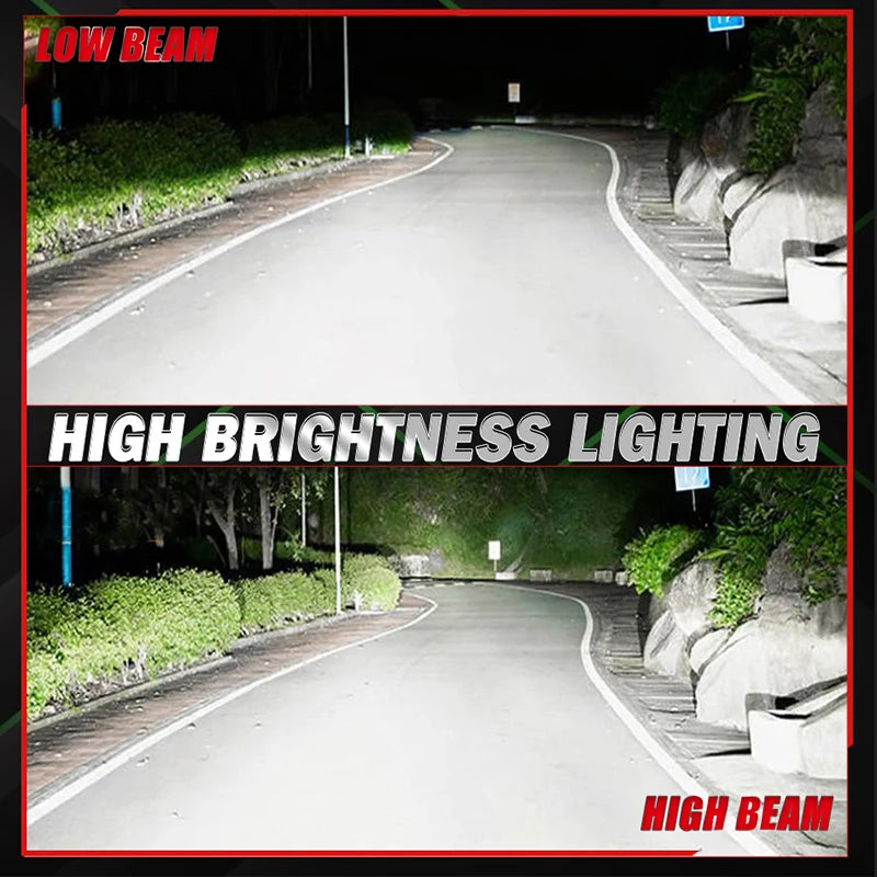 5800W H7 Led Canbus Lights Mini LED Headlight Bulb 6500000LM Car Headlights Turbo Car Bulb
