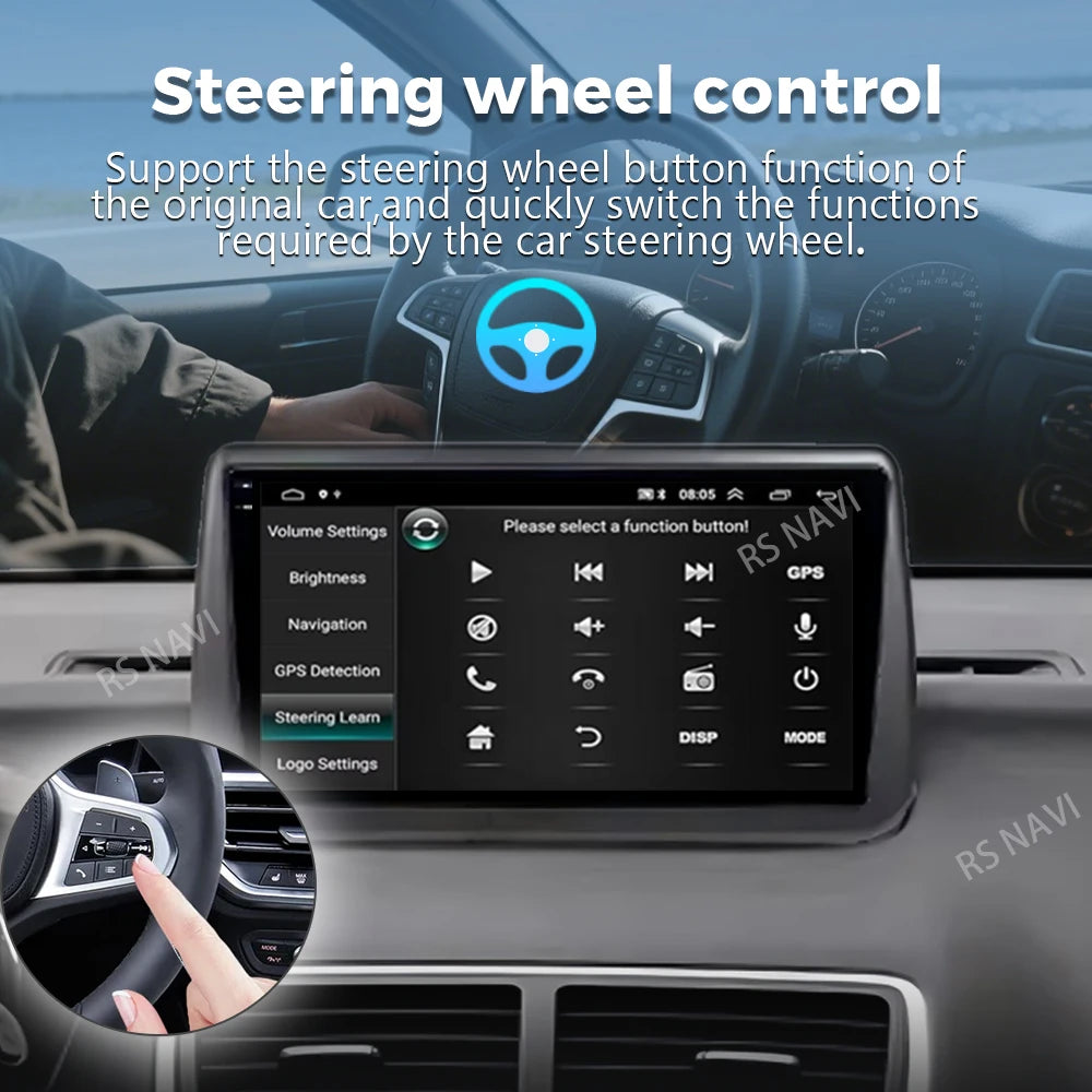 Android 16 For Opel Meriva B 2009 - 2014 2K QLED Stereo Car Radio Multimedia Video Player