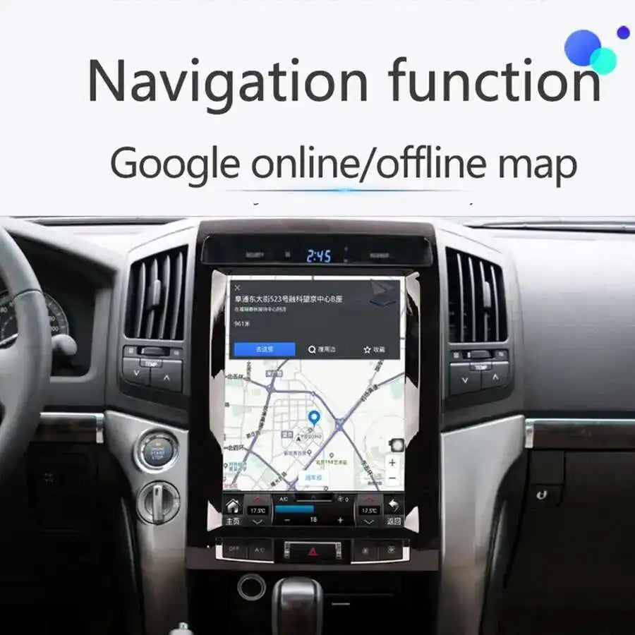 12.1inch Car Radio For TOYOTA LAND CRUISER 2008-2015 Android Car GPS Navigation 6+128GB Ra | AUTOKITSHOP