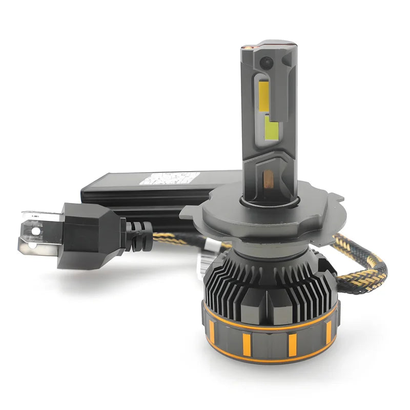200W 27000LM K29 APP Control Tri Color Yellow White 3000k 4300k 6000k Flash H7 LED Headlig