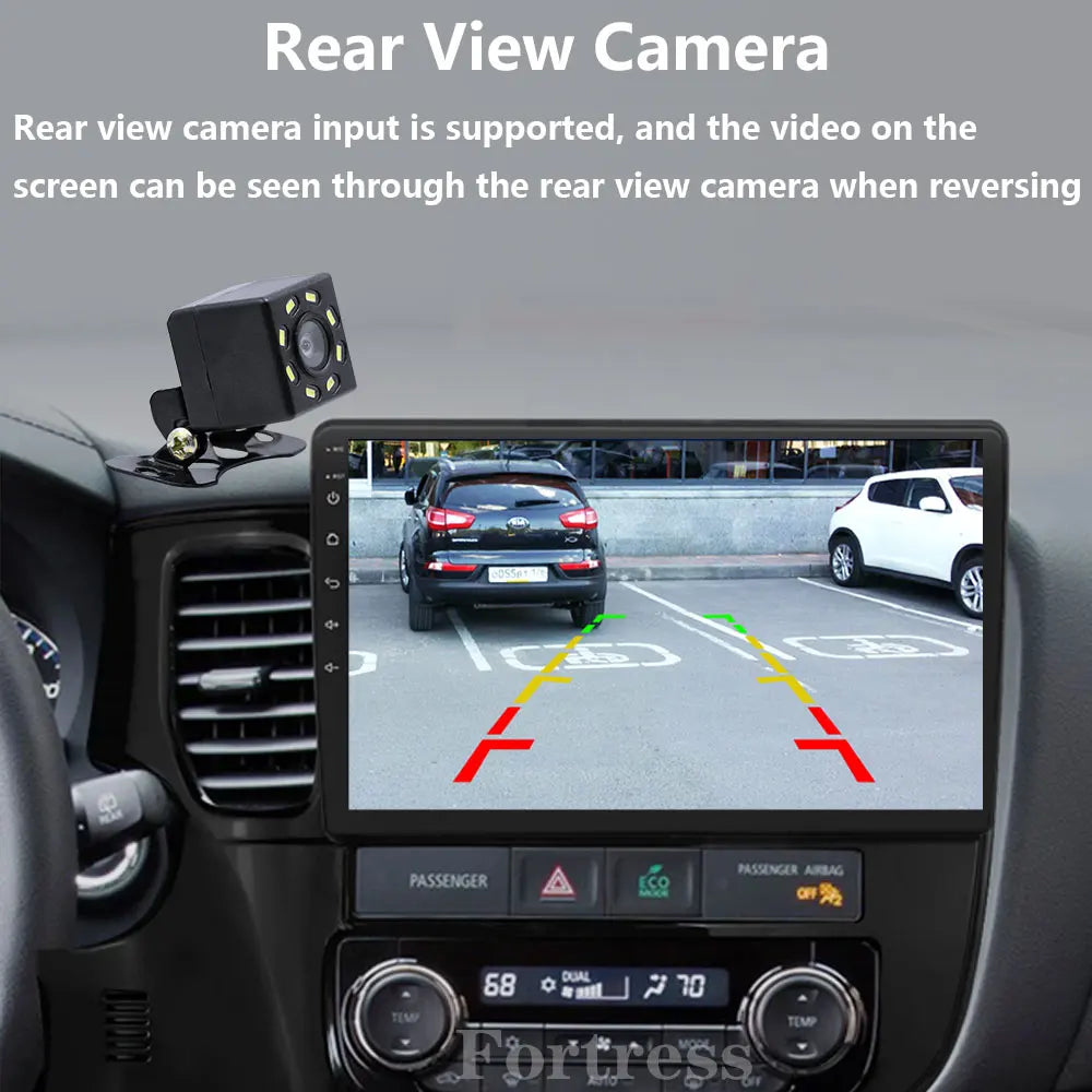2din Android 16 Carplay Car Radio For Mitsubishi Outlander 3 xl 2012 - 2018 Multimedia Pla