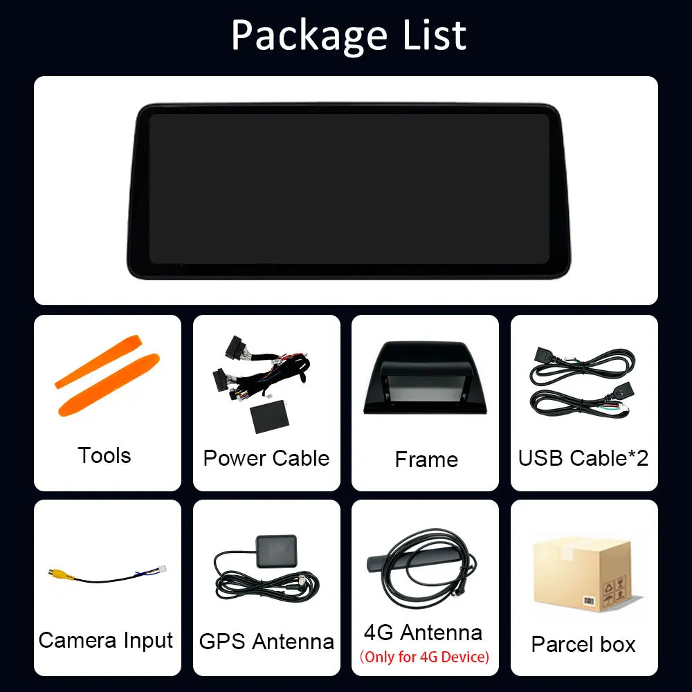 Carplay DSP Car Radio Multimedia player for BMW X3 E83 2005 - 2011 Without Original Screen