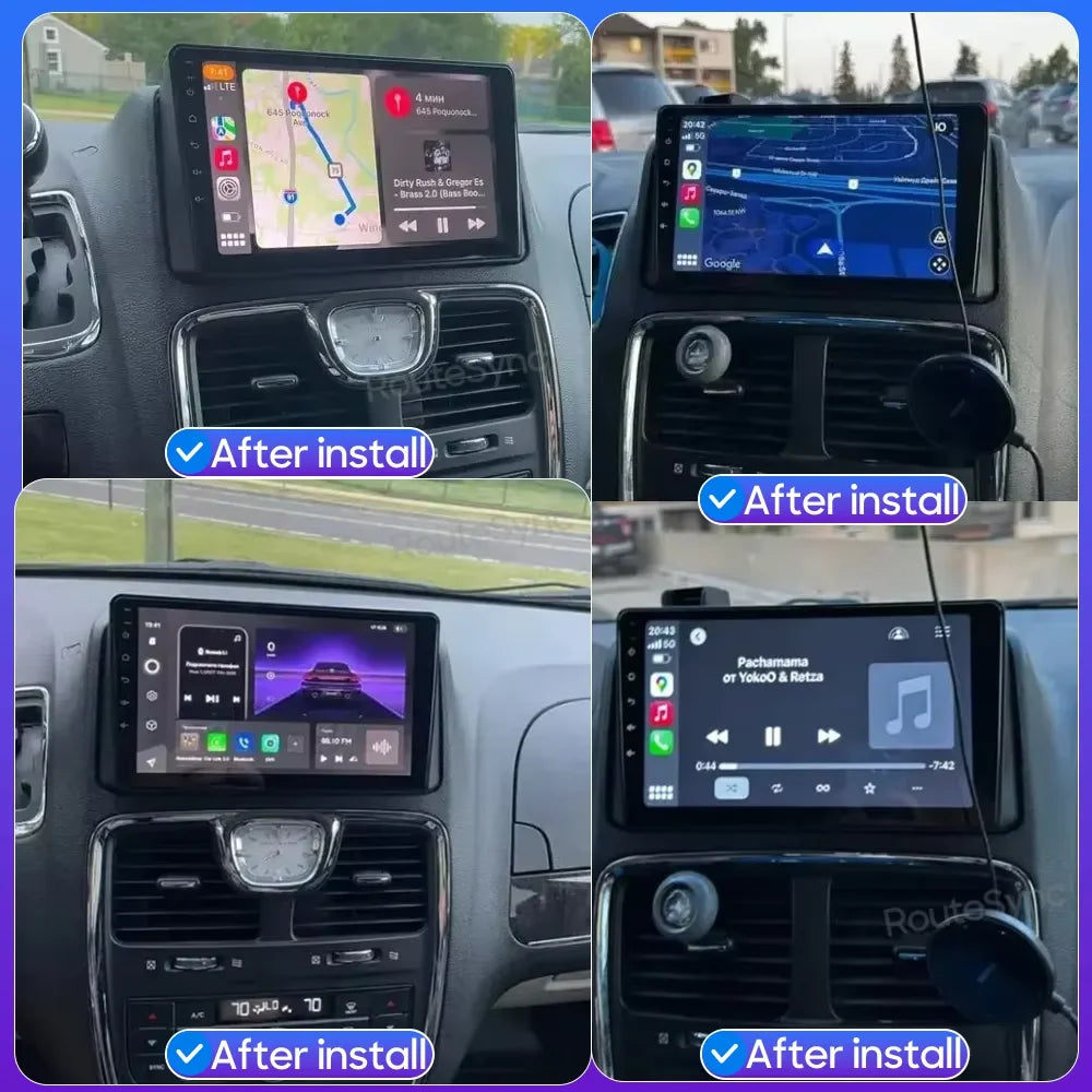 Android16 For Chrysler Grand Voyager 5 2011-2015 For Dodge Grand Caravan 2008 - 2020 Car M