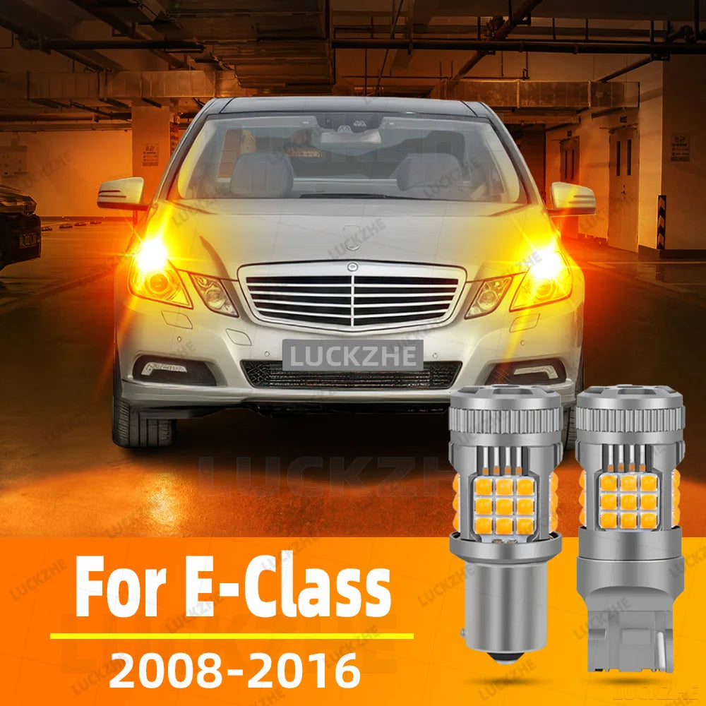 2-Piece LED Interior Light Kit for Mercedes-Benz E-Class W212 W211 A207 C20 S212 Car LED Blinker Bulb Amber Indicator...