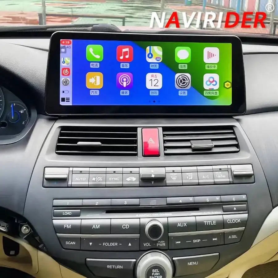 12.3" Android Auto Radio For Honda Accord 7 2002 - 2008 Stereo GPS Navigation Car Multimed