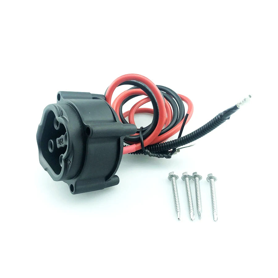 For 2007-2010 Yamaha G29 Drive Golf Cart Charger Receptacle Part JW2-H6181-02